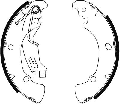 Brake Shoe Set GS8488