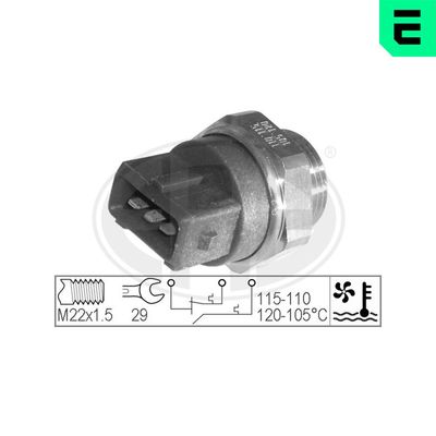 COMUTATOR TEMPERATURA VENTILATOR RADIATOR