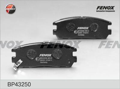 Комплект тормозных колодок, дисковый тормоз FENOX BP43250 для HAVAL H5