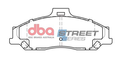 DBA Australia DB1366SS Тормозные колодки и сигнализаторы  для MAZDA B-SERIE (UN) 2.6 i