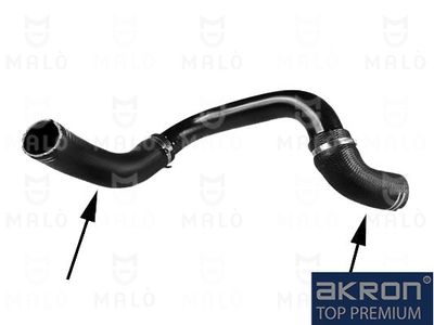 въздуховод за турбината AKRON-MALÒ 6458SIL