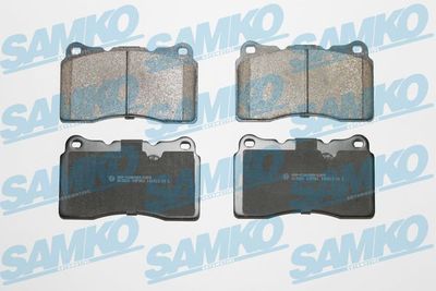 Комплект тормозных колодок, дисковый тормоз SAMKO 5SP951 для MITSUBISHI LANCER