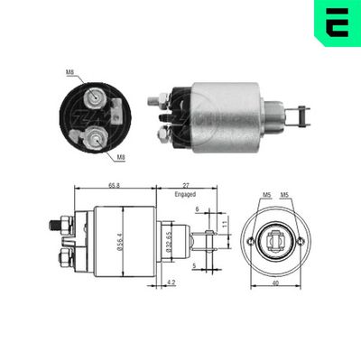 SOLENOID ELECTROMOTOR