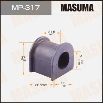 Втулка, стабилизатор MASUMA MP-317 для TOYOTA MARK