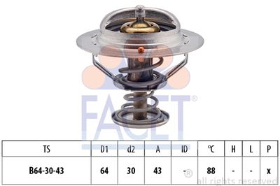 FACET 7.8651S Термостат 