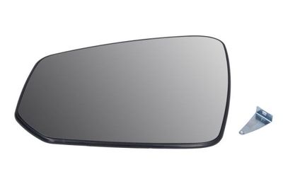 Zijspiegel glas Links (in reliëf, met verwarming) past: FORD TRANSIT / TOURNEO COURIER 07.23-