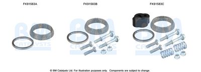 Монтажный комплект, катализатор BM CATALYSTS FK91583 для MAZDA MX-5