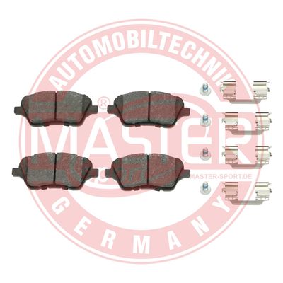 Комплект тормозных колодок, дисковый тормоз MASTER-SPORT GERMANY 13046027842N-SET-MS для FORD B-MAX