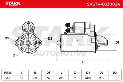 стартер STARK SKSTR-0330024
