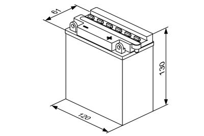 BATERIE DE PORNIRE BOSCH 0092M4F180 4