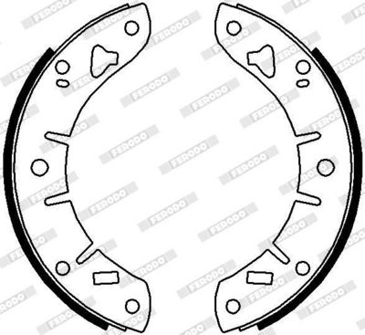 BREMSBACKENSATZ FERODO FSB4324 1