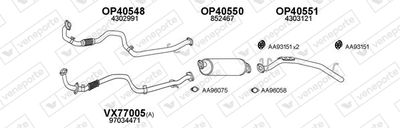 SISTEM DE ESAPAMENT VENEPORTE 400082