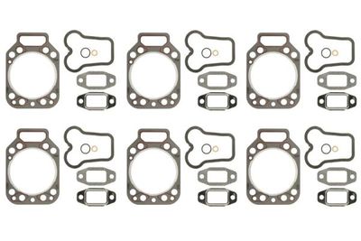 Complete motorpakkingset (omhoog) (hoeveelheid per verpakking: 6pcs, prijs per: 6pcs,) 1,2mm past: FENDT 14 S FARMER, 102 FARMER, 102 LS FARMER, 102 LSA FARMER, 102 S FARMER, 102 SA FARMER