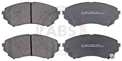 Zestaw klocków hamulcowych, hamulce tarczowe A.B.S. 38427