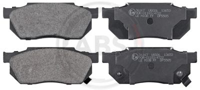 Комплект тормозных колодок, дисковый тормоз A.B.S. 36167 для HONDA PRELUDE