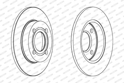 DISC FRANA FERODO DDF216 1