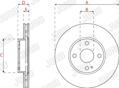 Brake Disc 563324JC