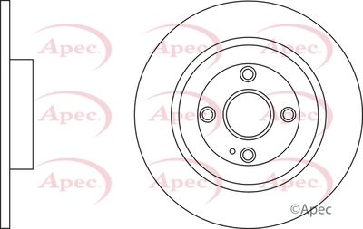 Brake Disc APEC DSK3298