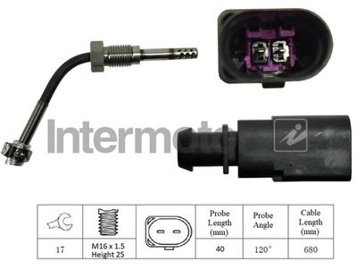 Sensor, exhaust gas temperature Intermotor 27000