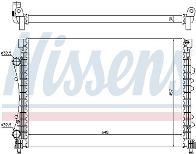 RADIATOR RACIRE MOTOR NISSENS 63815 4