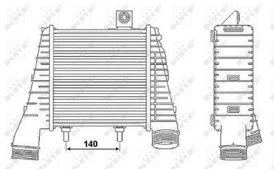 INTERCOOLER COMPRESOR NRF 30238 1