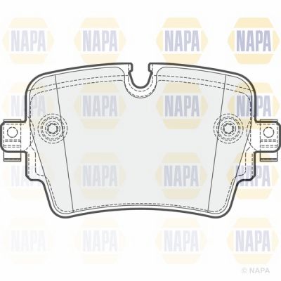 Brake Pad Set NAPA PBP7681