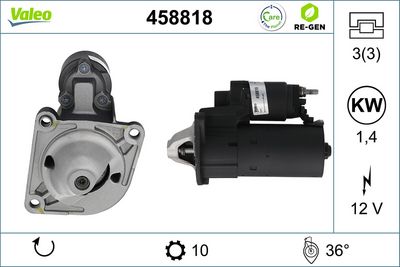 STARTER VALEO 458818