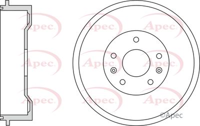 Brake Drum APEC DRM9955