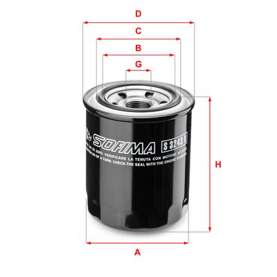 SOFIMA S 3243 R Масляный фильтр  для HONDA LOGO (Хонда Лого)