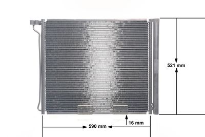 CONDENSATOR CLIMATIZARE MAHLE AC269000S 12