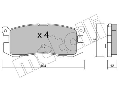 SET PLACUTE FRANA FRANA DISC