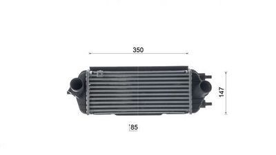 INTERCOOLER COMPRESOR MAHLE CI695000S 9