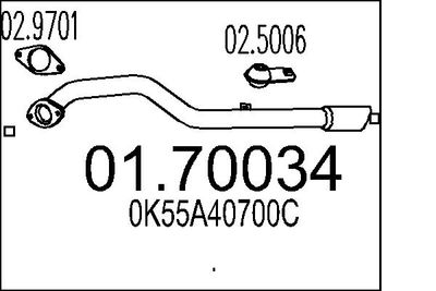 RACORD EVACUARE MTS 0170034