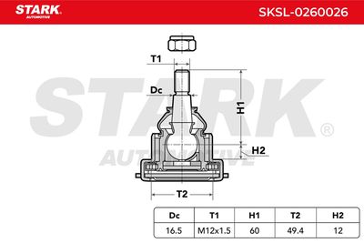 Шарнири STARK SKSL-0260026