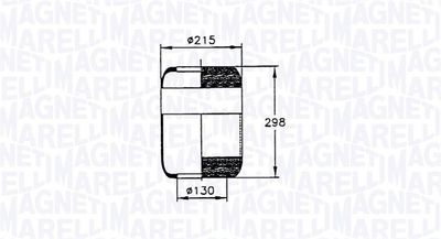MAGNETI MARELLI Federbalg, Luftfederung