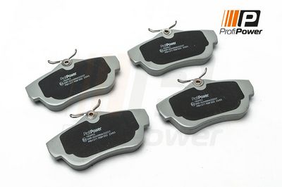 stabdžių trinkelių rinkinys, diskinis stabdys 1B2053 ProfiPower