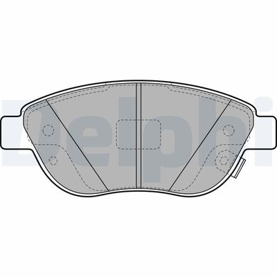 Brake Pad Set, disc brake LP2476