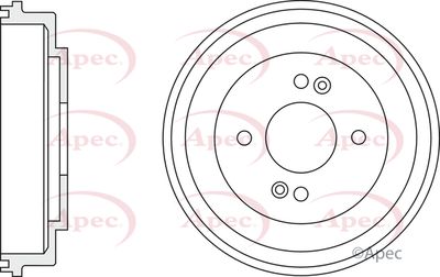 Brake Drum APEC DRM9947