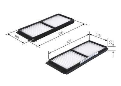 BOSCH Filter, Innenraumluft