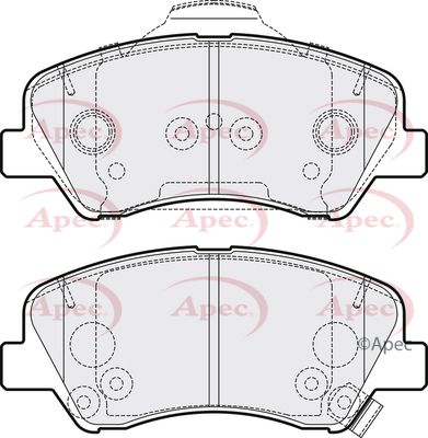 Brake Pad Set APEC PAD2077