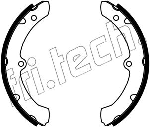 fri.tech. 1253.681 Ремкомплект барабанных колодок для TOYOTA DYNA c бортовой платформой/ходовая часть (KD_, LY_, _Y2_, _U 3.0 D4d_, _Y2_, _U3_, _U4_, _U6_,...