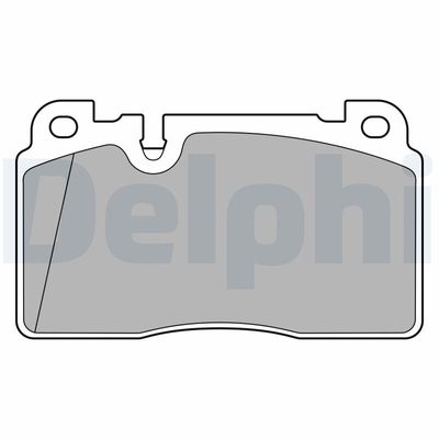 Brake Pad Set, disc brake LP3677