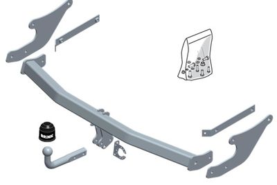 Zestaw zaczepu przyczepy BRINK 607600