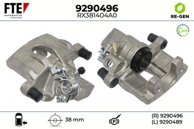спирачен апарат FTE 9290496