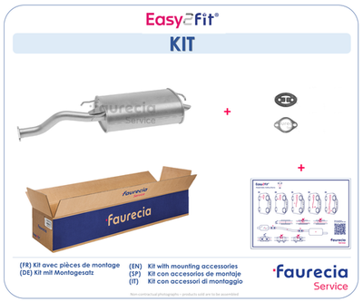 Faurecia FS05250 Глушитель выхлопных газов  для ROVER 45 (Ровер 45)