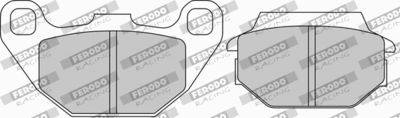 Комплект тормозных колодок, дисковый тормоз FERODO RACING FDB2096EF для KYMCO AGILITY