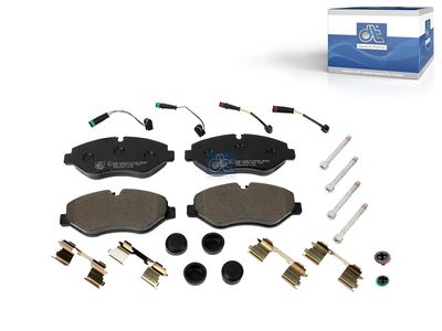 комплект спирачно феродо, дискови спирачки DT Spare Parts 4.90938