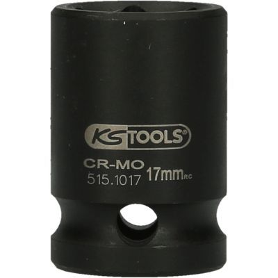 Ks Tools - Nadstavec rázový šesťhranný krátky 1/2", 17mm