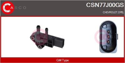 SENZOR PRESIUNE GAZE EVACUARE