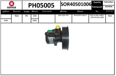 HYDRAULIKPUMPE LENKUNG EAI PH05005